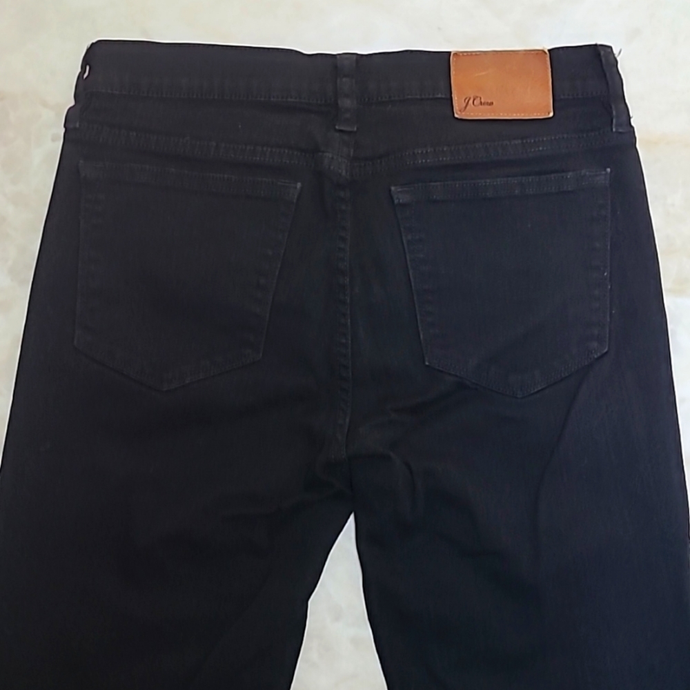 J. Crew Toothpick Denim Jean, Black 28 Tall-Style B1284 - Picture 3 of 10